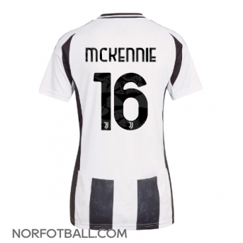 Billige Fotballdrakt Juventus Weston McKennie #16 Replika Hjemmedrakt Dame 2024-25 Kortermet